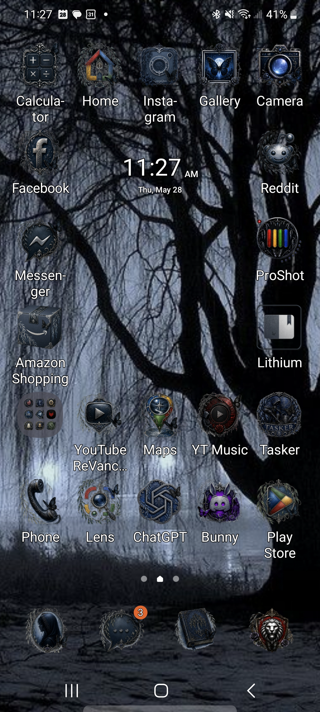 Cloaked Garden icon pack